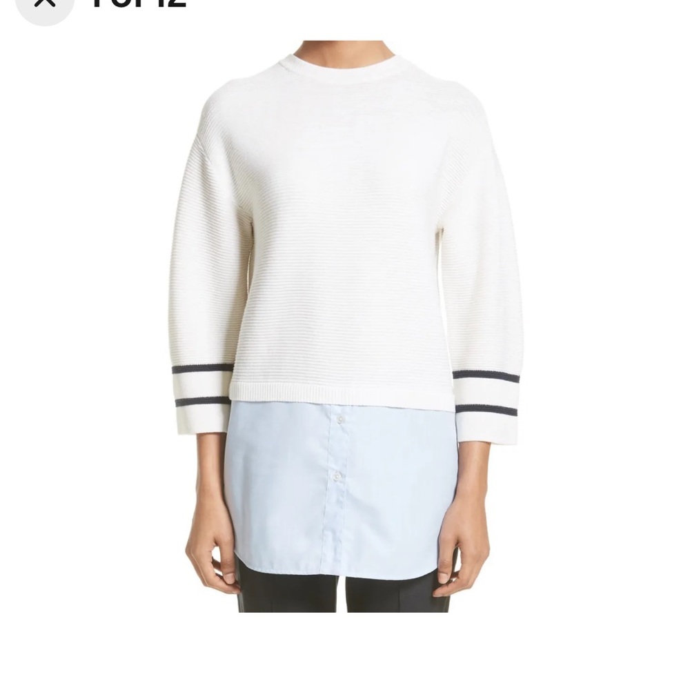 St. John Sport Women's Link Stitch Sweater